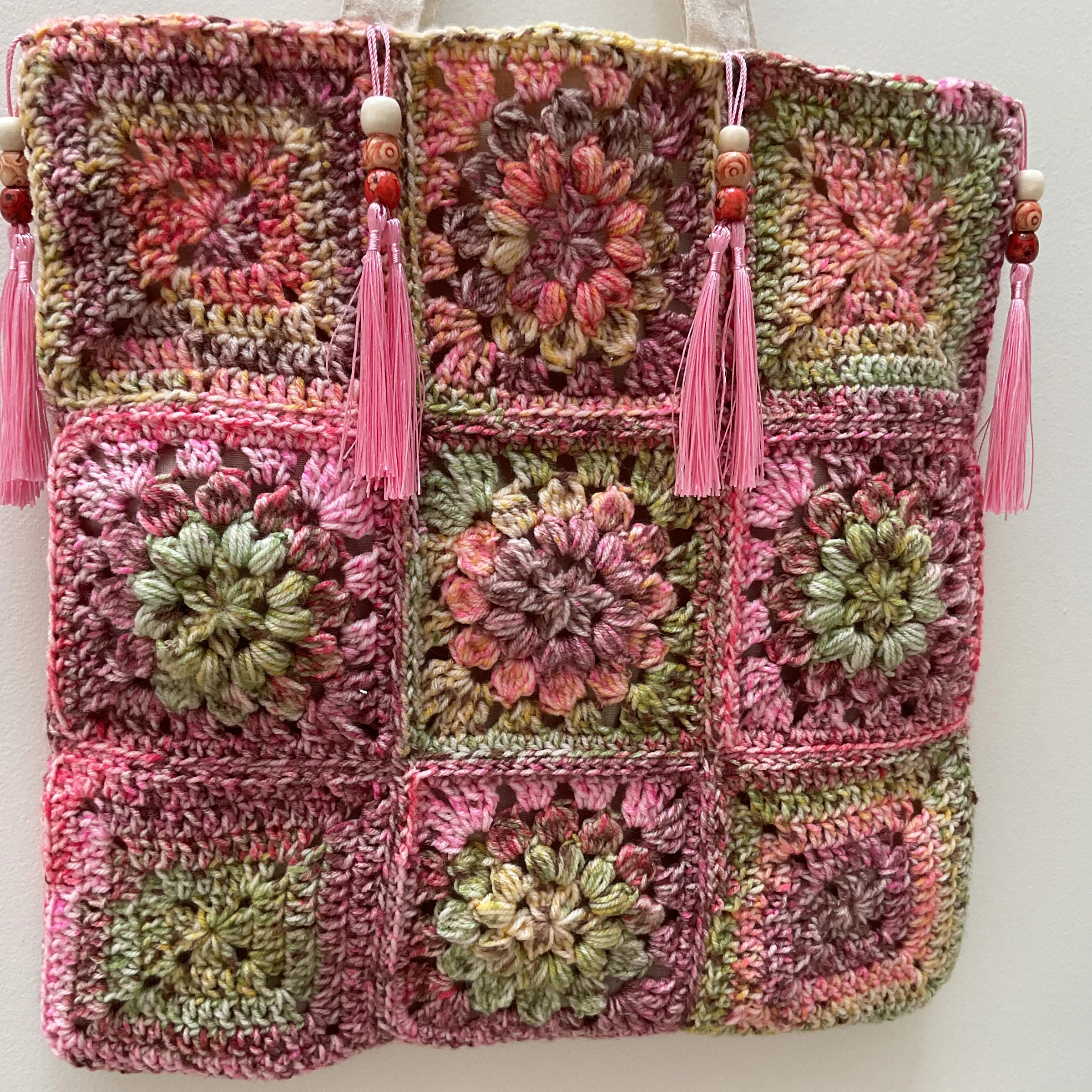 Tas Ibiza Flower! Feito à mão por Anne! Novo. – photo 3